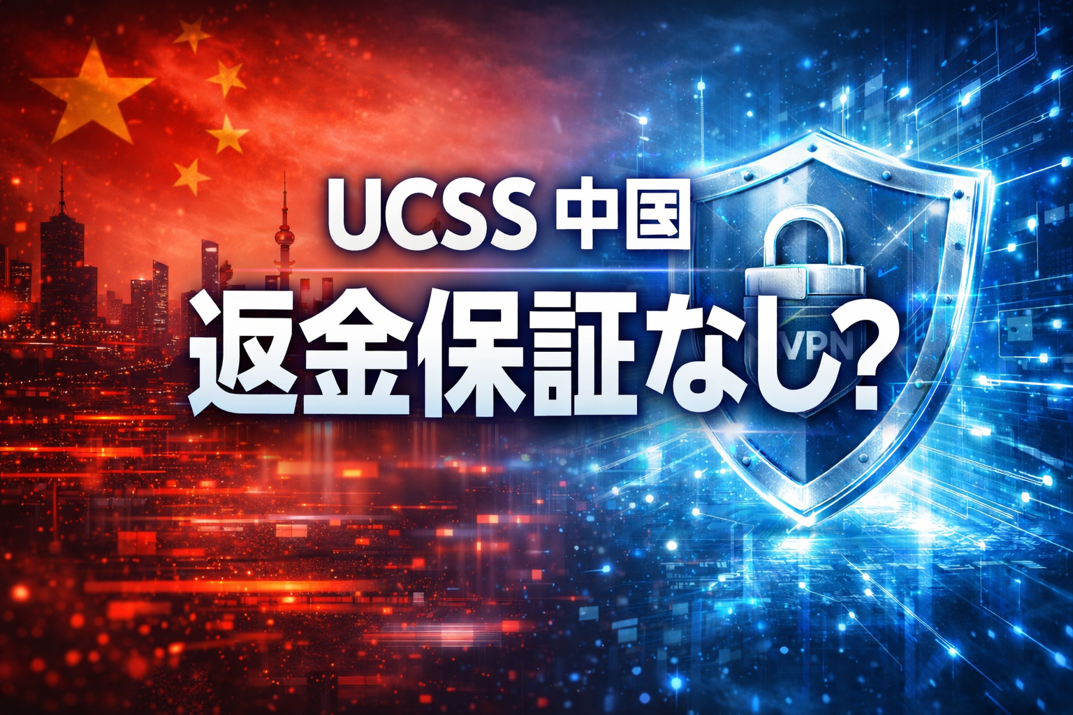 UCSS中国返金保証なし？のアイキャッチ