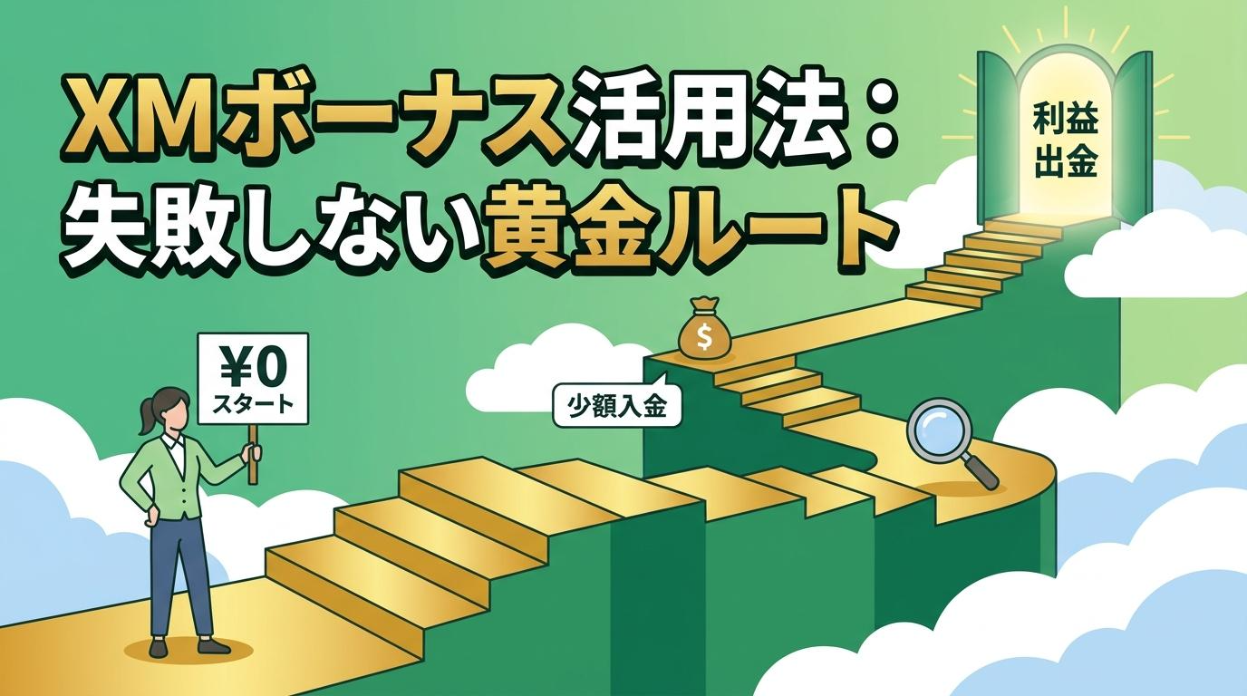 XMボーナス活用法で初心者が失敗しない順番を解説
