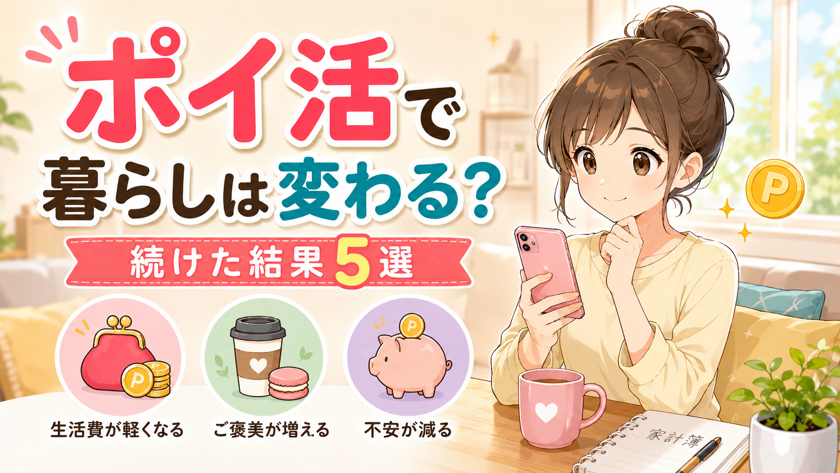 ポイ活で暮らしは変わる？続けた結果と5つの実感